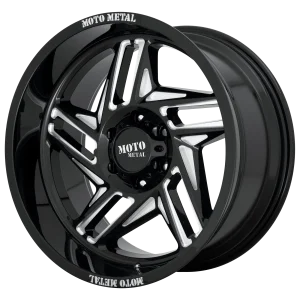 Moto Metal – MO996 RIPSAW – Black – 20″x10″ -18mm – Summer Wheels – MO99621085318N